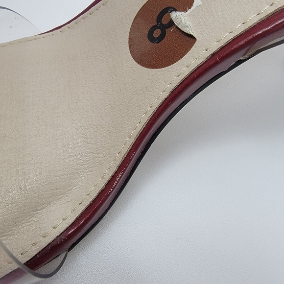 French Connection Womens Tia Heeled Sandal Red Clear Straps Heels Different Sz. - Picture 11 of 15